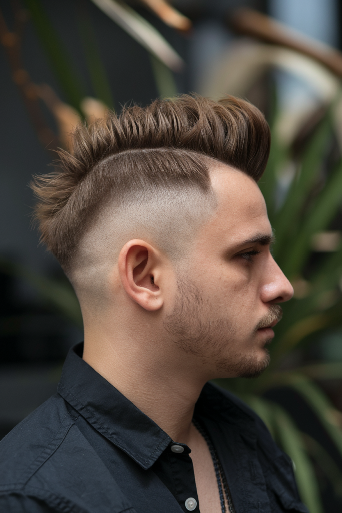 Wolf Cut Men With Undercut